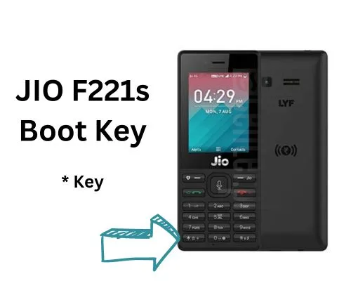 JIO F221s Boot Key