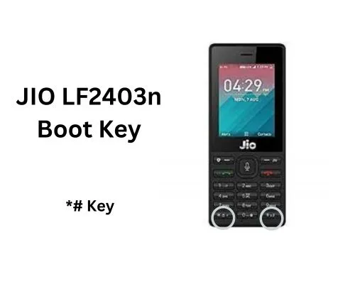 JIO LF2403n Boot Key